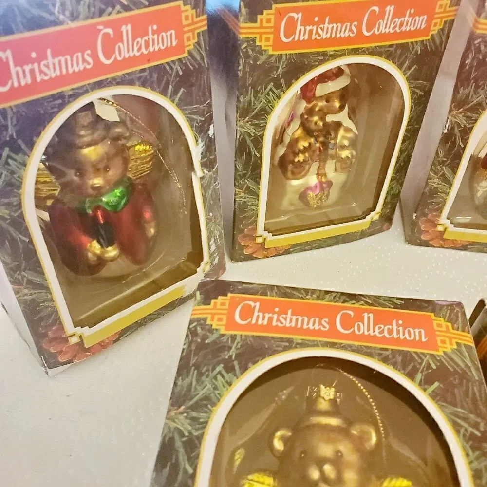 Vintage Christmas Collection Figurine Ornaments